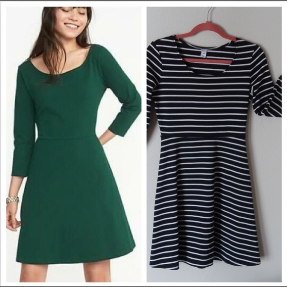 Striped comfortable summer dress - Picture 1 of 8